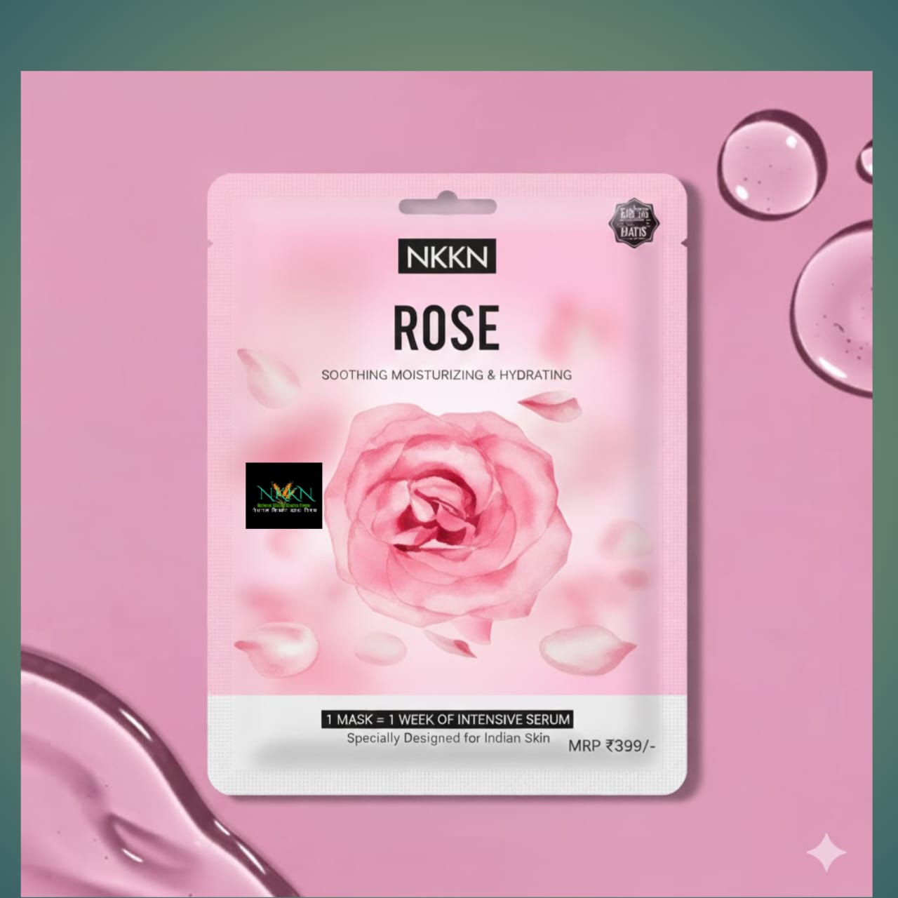 NKKN Brand Rose Sheet Mask